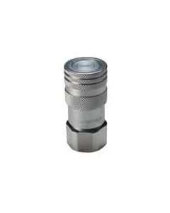 Stucchi Flat Face Quick Coupler ï¿½ 1/4In. Female Coupler - ISO Interchange 16028