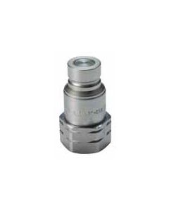 Stucchi Flat Face Quick Coupler ï¿½ 3/8In. Male Nipple - ISO Interchange 16028