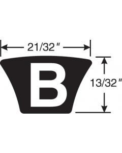 Gates B122 Hi-Power II Belt